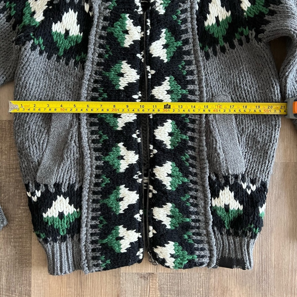 Diesel Tricot & Co Knitted Sweater Zip Up Cardigan Men’s Size Small - Picture 5 of 6